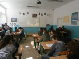 Състезание по математика в деня на числото Пи 9 - Средно училище Отец Паисий, Куклен