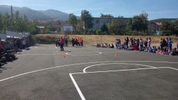 Щафетни игри и награждаване - Средно училище Отец Паисий, Куклен