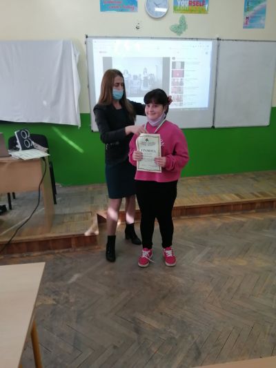 НАГРАДЕНИ УЧЕНИЦИ ОТ КОНКУРСИТЕ И СЪСТЕЗАНИЯТА, ПРОВЕДЕНИ ПРЕЗ ПАИСИЕВАТА СЕДМИЦА - Средно училище Отец Паисий, Куклен