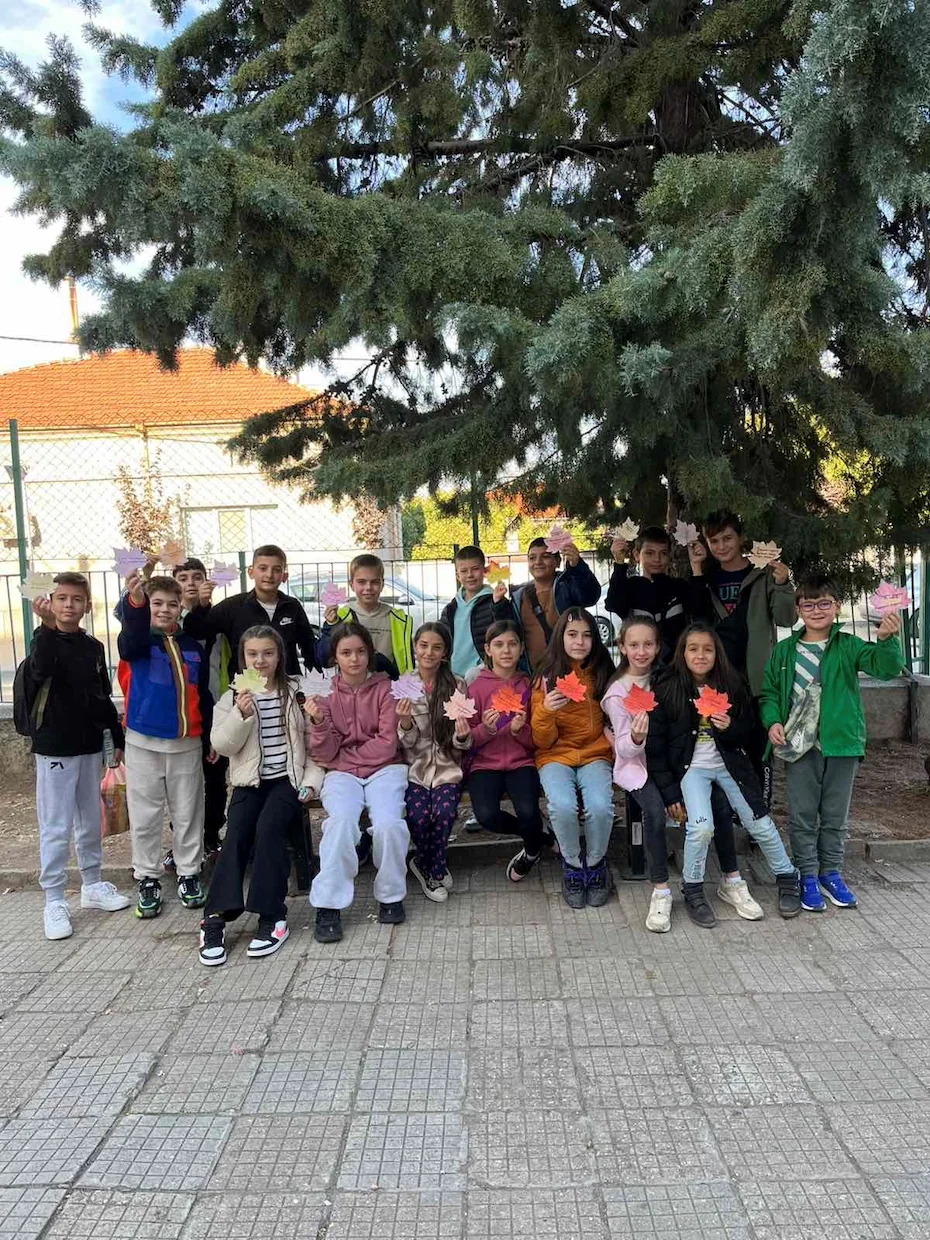 Послание на есенния лист – 4а клас - Средно училище Отец Паисий, Куклен